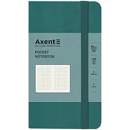 Книга записна Axent Partner 95х140 см 96 аркушів клітинка лазурна (8301-63-A)