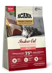 Сухий корм ACANA Highest Protein Indoor Cat Recipe для дорослих домашніх котів 1,8 кг (a72397)
