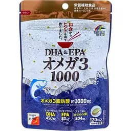 Дієтична добавка Unimat Riken DHA та EPA 120 капсул