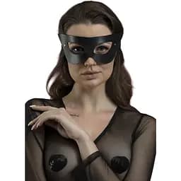 Маска на лицо Feral Feelings - Mistery Mask, натуральная кожа, черная