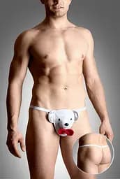 Трусики з ведмедиком - Mens thongs 4492 Soft Line для веселих чоловіків SoftLine 5591449220 24269