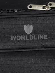 Дорожня сумка на колесах гігант XL Worldline 898/85 85×36.5×38см 116.3л Чорний - мініатюра 11