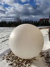 Декоративний садовий світильник SuperLED Balli куля 25 см - мініатюра 5