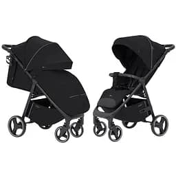 Прогулянкова коляска CARRELLO Bravo CRL-8512 Pure Black /1/ [CD]