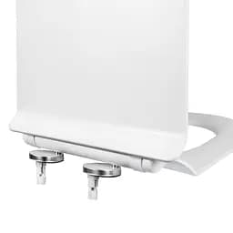 Сидіння для унітаза Qtap Presto з мікроліфтом Slim QT26991217AW, Білий - мініатюра 4