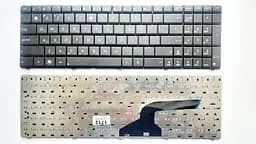 Клавіатура для ноутбуків Asus A52, K52, N53, X52, X54, U50 чорна (версія N53) RU/US