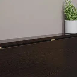 Стіл розкладний Моріс Ferrum-decor 750x1000x600 Чорний метал ДСП Венге Магія 16 мм (FRD-105402) - мініатюра 10
