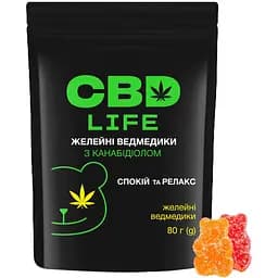 Желейные мишки CBD Life с каннабидиолом 80 г