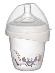 Бутылочка для кормления Nip Краб, 150 мл, медленный поток (35602)