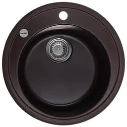 Кухонная мойка Zerix ZS-510R-12 коричневая ZX4536, Коричневый