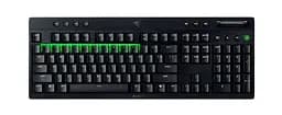 Razer Клавіатура механічна BlackWidow V4 Low-profile HyperSpeed, 104key, Green Switch, USB-A/WL/BT, EN, RGB, чорний - мініатюра 3
