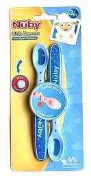 Термоложки Nuby Little Moments, 2 шт., синій (NV0501001-LMblu)