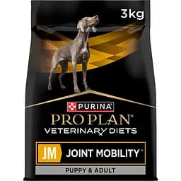 Сухой корм для щенков, взрослых собак и пожилых собак Purina Pro Plan JM Joint Mobility для поддержки суставов 3 кг