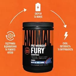 Передтренувальний комплекс Universal Nutrition Animal Fury, 30 порцій - Кавун - мініатюра 3