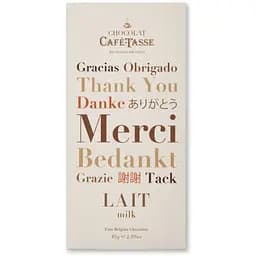 Шоколад молочный Cafe-Tasse Merci 85 г