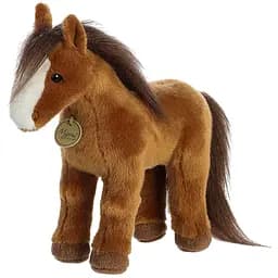 Мягкая игрушка Aurora Лошадь бурая 25 см (170989B)