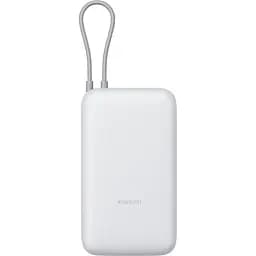 Зовнішній акумулятор Xiaomi Power Bank Integrated Cable 20000 mAh 22.5W Light Grey (BHR9738GL)