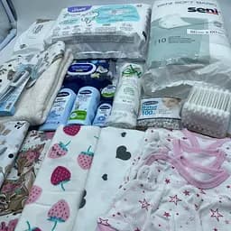 Набір для новонароджених у пологовий "Ніжний дотик" у рожевих кольорах ЕкоМама + сумка у подарунок - мініатюра 7