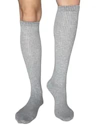 Гольфи в рубчик світло сірі меланж 213089