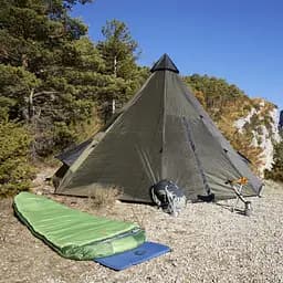 Намет для кемпінгу Grand Canyon Black Falls 8 Capulet Olive (330039) 8 осіб, Оливковий - мініатюра 17