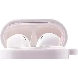 Чохол Silicone Case + Carabine для Apple AirPods White [38086] - мініатюра 2
