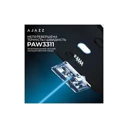 Мишка Ajazz AJ139 V2 MC Wireless/Bluetooth/USB Black (AJ139-V2-MC-B) - мініатюра 8