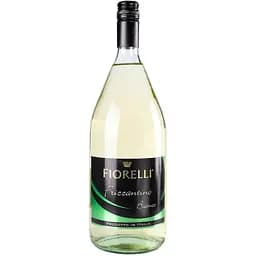 Напій на основі вина Fiorelli Frizzantino Bianco, білий, напівсолодкий, 7,5%, 1,5 л (ALR6174)
