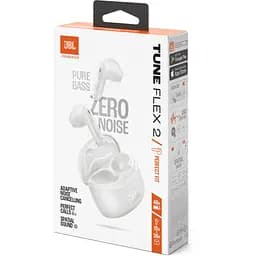 Навушники JBL Tune Flex 2 White (JBLTFLEX2WHT) - мініатюра 11