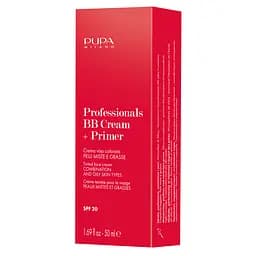 BB-крем Pupa Professionals BB Cream + Primer SPF 20 для комбінованної та жирної шкіри відтінок 01 (Nude) 50 мл - мініатюра 3