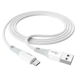Кабель Hoco Micro USB Ferry charging data cable X70, 1 м белый