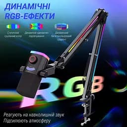 Мікрофон Fifine AM8PROT USB/XLR Black (AM8PROT) - мініатюра 12