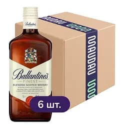 Упаковка виски Ballantine's Finest Blended Scotch Whisky 40% 4.2 л (0.7 л x 6 шт.)