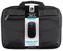 Сумка Idea 15.6", черная+беспроводная мышь Tucano teh0014541