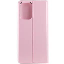 Шкіряний чохол-книжка GETMAN Elegant (PU) для Motorola Moto G32 Рожевий - мініатюра 3