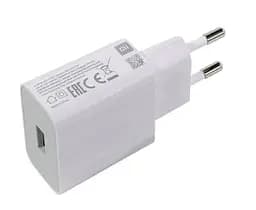 Адаптер - зарядний блок Xiaomi Mi 10W USB (MDY-09-EW) EU вилка (без упаковки)