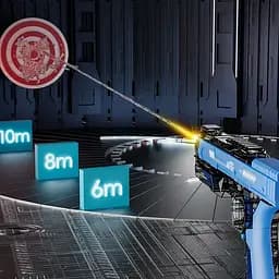 Водяний пістолет DK Water Gun 66-35 Transparent/Blue [138757] - мініатюра 4