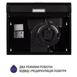 Витяжка плоска Minola HPL 614 BL - мініатюра 8