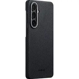 Чохол Pitaka Edge Aaron Button Twill 600D для Samsung Galaxy S26 Black/Grey (KS2601) [163079] - мініатюра 2
