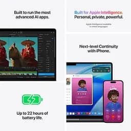 Ноутбук Apple 14.2 MacBook Pro / M5 Pro/24GB/1TB/UMA/MacOS/Space Black (MGDR4UA/A) - мініатюра 6