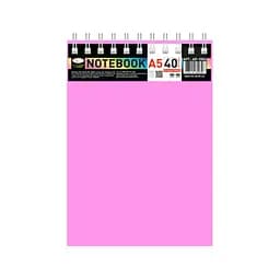 Блокнот Апельсин А5 В-БП5-40Pink 40 аркушів, пружина зверху