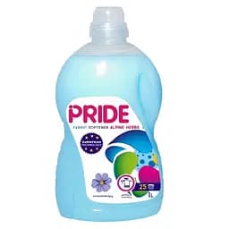 Кондиціонер-ополіскувач для білизни Pride, альпійські трави, 1 л