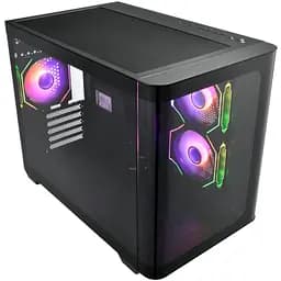 Корпус FSP S380-BA без БЖ mATX Black (S380-BA) - мініатюра 2