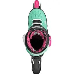 Ролики дитячі Rollerblade Microblade XT 33-36,5 Чорний-Блакитний - мініатюра 6