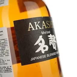 Віскі Akashi Meisei Blended GB 40% 0.5 л - мініатюра 6
