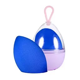 Спонж для нанесения макияжа Puffy капля в капсуле цветной, срезанный