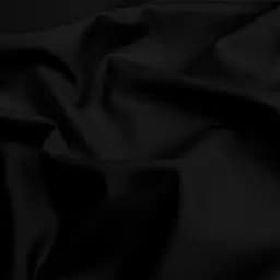 Штори на кухню та в кімнату Cosas 180х250 см 2 шт чорний (Curtains_100Black_DUK_180x250) - мініатюра 4