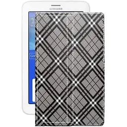 Чохол StatusCASE з екошкіри для планшету Samsung Galaxy Tab 3 lite 7 (T116) Клітинки