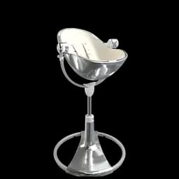 Стільчик для годування Bloom Fresco Silver/Coconut white (E10535-S\E10516-CWL) - мініатюра 6