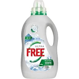 Гель для прання Free Alpine Freshness White з ароматом свіжості 2 л