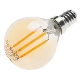 Лампа Brille светодиодная LED 4W E14 COG WW G45 Amber 220 В